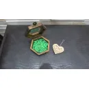 Подарочный набор «Сердце с собой» (Шкатулка Орех + Брелок Сердце)